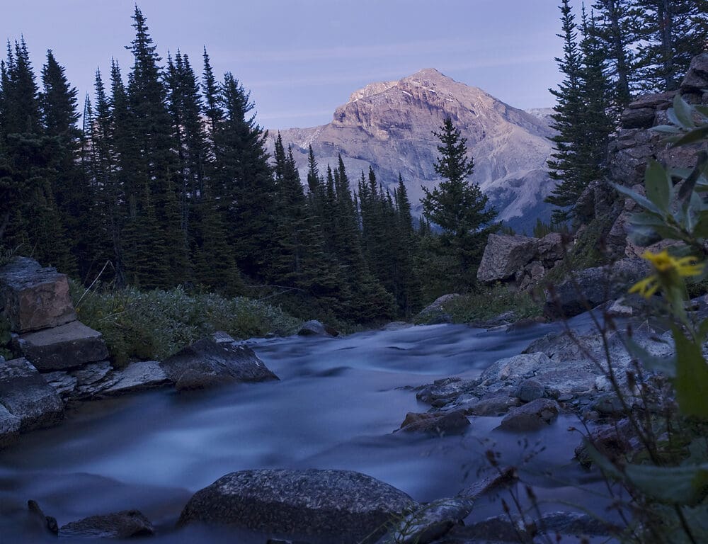 2011 Sunset Fish Lake Area, Banff National Park